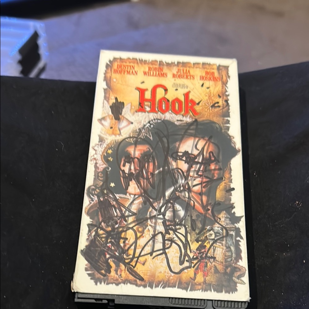 Hook Movie VHS Tape